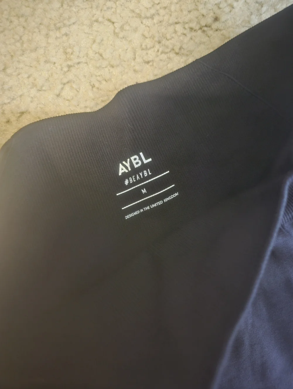 AYBL Empower Seamless Black High-Waist Active Leggings - Picture 3 of 4